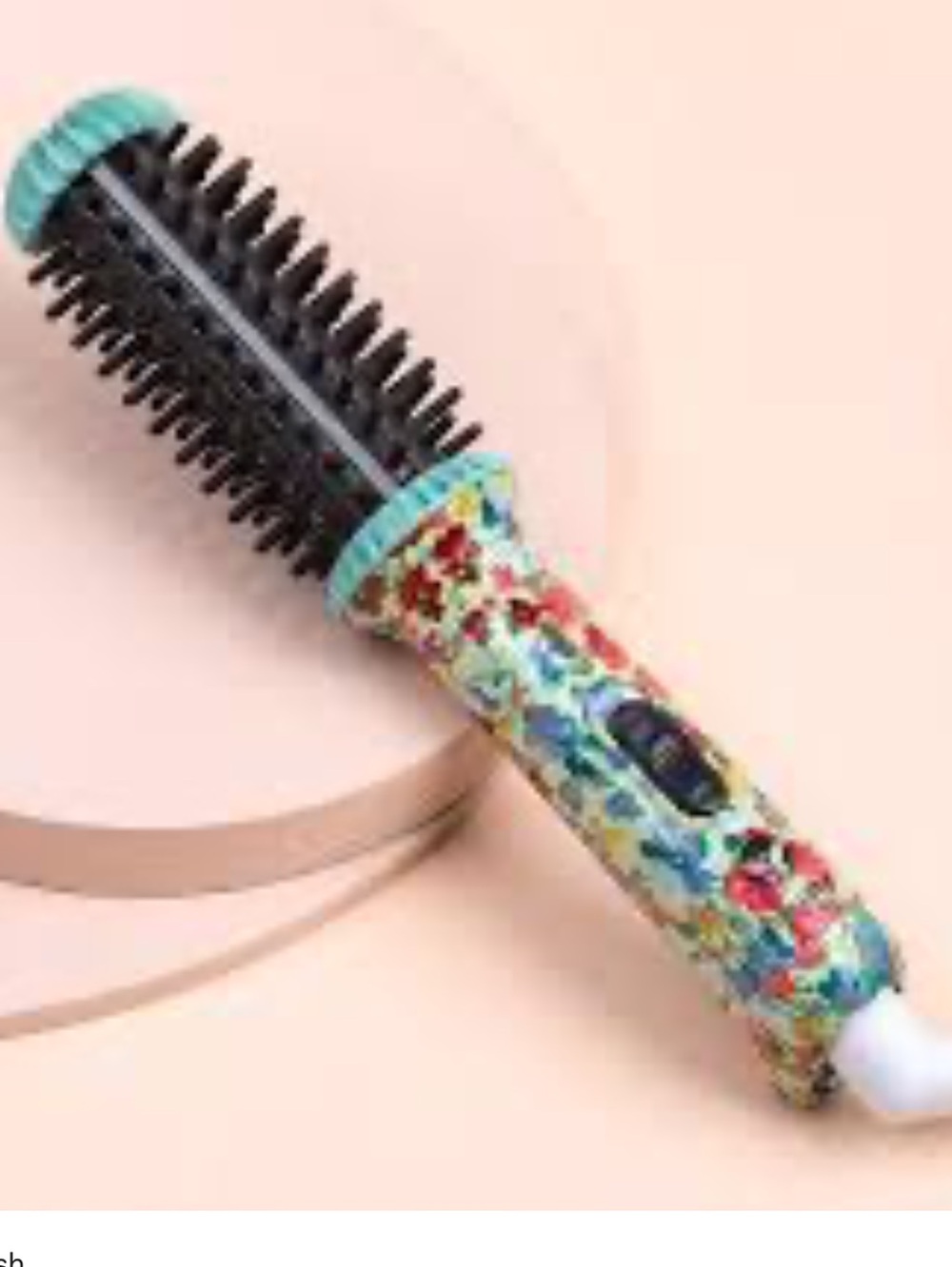 CALISTA GoGo Mini Round Brush, Retro Floral, New with carrying case